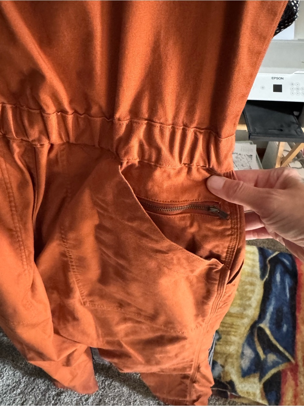 Duluth sleeveless coveralls s small in Spice colorway - Picture 6 of 12